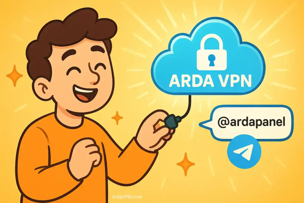 راهحل آسان برای خرید سرور V2ray باکیفیت: پیشنهاد ویژه آردا ویپیان