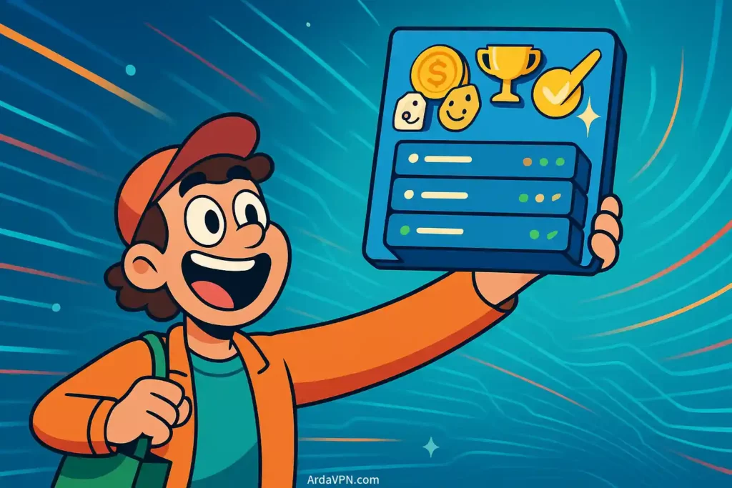 چه نوع سروری برای پنلهای تونل شده (نیازمند سرور ایران) مناسب است؟